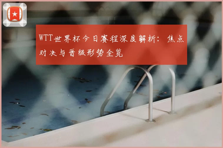 WTT世界杯今日赛程深度解析:焦点对决与晋级形势全览