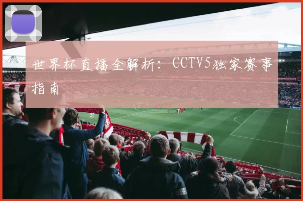 世界杯直播全解析:CCTV5独家赛事指南