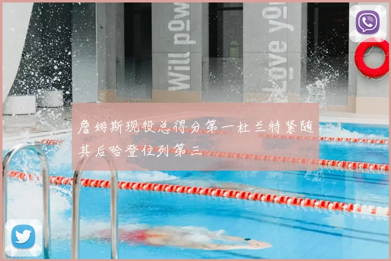 詹姆斯现役总得分第一杜兰特紧随其后哈登位列第三